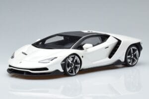 Lamborghini Centenario Pearl White GT Spirit 1:18 GTS18503W Resin