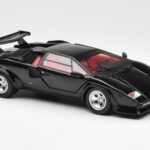 Lamborghini Countach LP 5000 Quattrovalvole Black Kyosho 1:18 08320BK Diecast - image 6 of 8