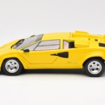 Lamborghini Countach LP 5000 Quattrovalvole Yellow Kyosho 1:18 08320Y Diecast - image 4 of 8
