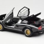 Lamborghini Countach LP 500R Black Kyosho 1:18 08320C Diecast - image 5 of 8