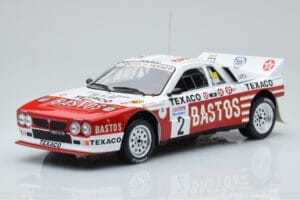 Lancia 037 Bastos #2 P. Snijers / D. Colebunders Rally Ypres 1985 IXO 1:18 18RMC136 Diecast