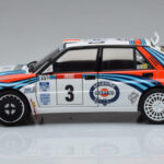 Lancia Delta HF Integrale Evoluzione #3 D. Auriol / B. Occelli Tour de Corse 1992 Kyosho 1:18 08348H Diecast - image 4 of 9