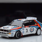 Lancia Delta HF Integrale Evoluzione #3 D. Auriol / B. Occelli Tour de Corse 1992 Kyosho 1:18 08348H Diecast - image 9 of 9