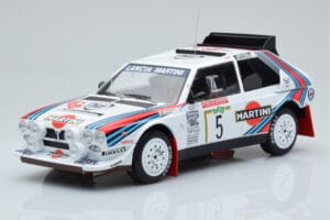 Lancia Delta S4 #5 M. Biasion / T. Siviero Rally San Remo 1986 IXO 1:18 18RMC130B Diecast