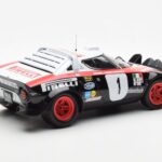 Lancia Stratos HF #1 Lancia Pirelli W. Rohrl / C. Geistdorfer Winners Dynabit Saarland Rallye 1978 Minichamps 1:18 155781701  - image 2 of 6