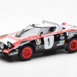 Lancia Stratos HF #1 Lancia Pirelli W. Rohrl / C. Geistdorfer Winners Dynabit Saarland Rallye 1978 Minichamps 1:18 155781701 