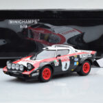 Lancia Stratos Pirelli #4 M. Alen / I. Kivimaki Winners Rally Sanremo 1978 Minichamps 1:18 155781704 Diecast - image 6 of 6