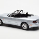 Mazda MX-5 NA Silver Norev 1:18 188023 Diecast - image 6 of 7