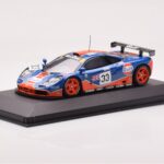 McLaren F1 GTR #33 Gulf Racing R. Bellm / M. Weaver / J-J. Lehto 24 Hours of Le Mans 1996 Minichamps 1:43 530164333 Diecast - image 2 of 4