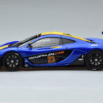 McLaren P1 GTR Blue With Yellow Stripes AUTOart 1:18 81542 Composite - image 4 of 7