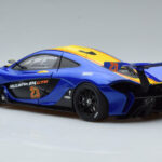 McLaren P1 GTR Blue With Yellow Stripes AUTOart 1:18 81542 Composite - image 6 of 7