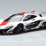 McLaren P1 GTR Gloss White With Red Stripes AUTOart 1:18 81541 Composite