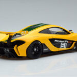 McLaren P1 GTR Yellow With Green Stripes AUTOart 1:18 81544 Composite - image 3 of 7