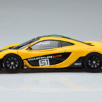McLaren P1 GTR Yellow With Green Stripes AUTOart 1:18 81544 Composite - image 4 of 7