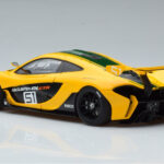 McLaren P1 GTR Yellow With Green Stripes AUTOart 1:18 81544 Composite - image 6 of 7