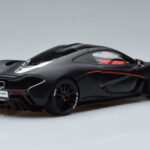 McLaren P1 Matte Black AUTOart 1:18 76027 Diecast - image 3 of 9