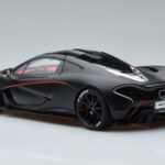 McLaren P1 Matte Black AUTOart 1:18 76027 Diecast - image 6 of 9