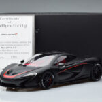 McLaren P1 Matte Black AUTOart 1:18 76027 Diecast - image 9 of 9