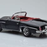 Mercedes 190 SL W121 Cabriolet Black Minichamps 1:18 100037030 Diecast - image 6 of 8