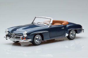 Mercedes 190 SL W121 Roadster Blue Norev 1:18 B66040625 Diecast