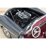 Mercedes 190 SL W121 Roadster Gray Norev 1:18 183402 Diecast - image 7 of 8