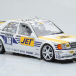 Mercedes 190E 2.5-16 W201 EVO 1 Jet #16 F. Biela Team Ms-Jet Racing DTM 1990 Minichamps 1:18 155903616 Diecast - image 4 of 6