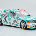 Mercedes 190E 2.5-16 W201 EVO 2 Debis #18 F. Giroix Team Zackspeed DTM 1991 Minichamps 1:18 155913618 Diecast - image 4 of 6