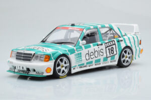 Mercedes 190E 2.5-16 W201 EVO 2 Debis #18 F. Giroix Team Zackspeed DTM 1991 Minichamps 1:18 155913618 Diecast