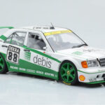 Mercedes 190E 2.5-16 W201 EVO 2 Debis #88 B. Schneider Team Zackspeed DTM 1991 Minichamps 1:18 155913688 Diecast - image 4 of 6