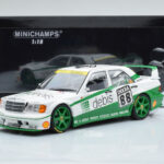 Mercedes 190E 2.5-16 W201 EVO 2 Debis #88 B. Schneider Team Zackspeed DTM 1991 Minichamps 1:18 155913688 Diecast - image 6 of 6