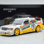 Mercedes 190E 2.5-16 W201 EVO 2 Karcher #11 J. Laffite Team Maas-Schons DTM 1992 Minichamps 1:18 155923611 Diecast - image 6 of 6