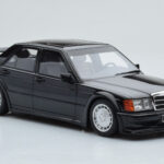 Mercedes 190E W201 2.5-16 Evo I Black Otto 1:18 OT151 Resin - image 4 of 6