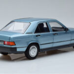 Mercedes 190E W201 Light Blue Norev 1:18 183828 Diecast - image 3 of 7