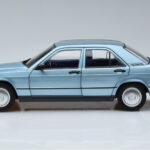 Mercedes 190E W201 Light Blue Norev 1:18 183828 Diecast - image 4 of 7