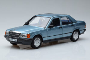 Mercedes 190E W201 Light Blue Norev 1:18 183828 Diecast