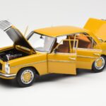 Mercedes 200/8 W115 Sahara Yellow Norev 1:18 183771 Diecast - image 2 of 8