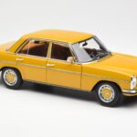 Mercedes 200/8 W115 Sahara Yellow Norev 1:18 183771 Diecast - image 6 of 8