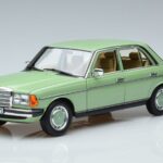 Mercedes 200 W123 Green Norev 1:18 183796 Diecast