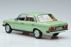 Mercedes 200 W123 Green Norev 1:18 183796 Diecast - image 6 of 7