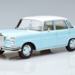 Mercedes 220 S W111 Blue Norev 1:18 183920 Diecast