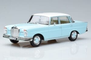 Mercedes 220 S W111 Blue Norev 1:18 183920 Diecast