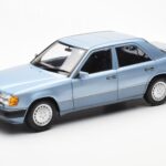 Mercedes 230E W124 Light Blue Metallic Norev 1:18 183945 Diecast