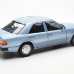 Mercedes 230E W124 Light Blue Metallic Norev 1:18 183945 Diecast - image 3 of 8