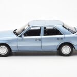Mercedes 230E W124 Light Blue Metallic Norev 1:18 183945 Diecast - image 4 of 8