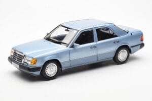Mercedes 230E W124 Light Blue Metallic Norev 1:18 183945 Diecast