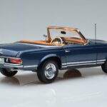 Mercedes 230 SL W113 Pagoda Blue Limited Edition Norev 1:18 183767 Diecast - image 3 of 8