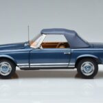 Mercedes 230 SL W113 Pagoda Blue Limited Edition Norev 1:18 183767 Diecast - image 4 of 8