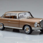 Mercedes 250 SE Coupe W111 Gold Metallic Norev 1:18 183759 Diecast - image 5 of 7