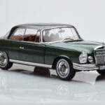 Mercedes 250 SE Coupe W111 Green Metallic Limited Edition Norev 1:18 183764 Diecast - image 5 of 7