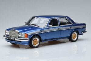 Mercedes 280 E AMG W123 Blue Otto 1:18 OT221 Resin